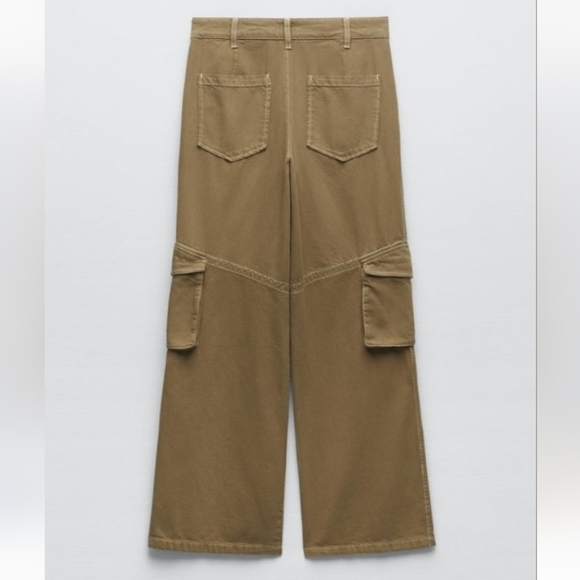 ZARA full length cargo pants - Picture 6 of 9